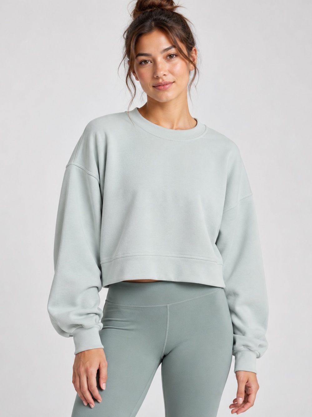 Lululemon Softstreme Perfectly Oversized Cropped Crew